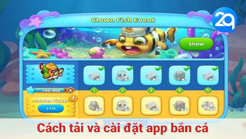 Cách tải và cài đặt app bắn cá