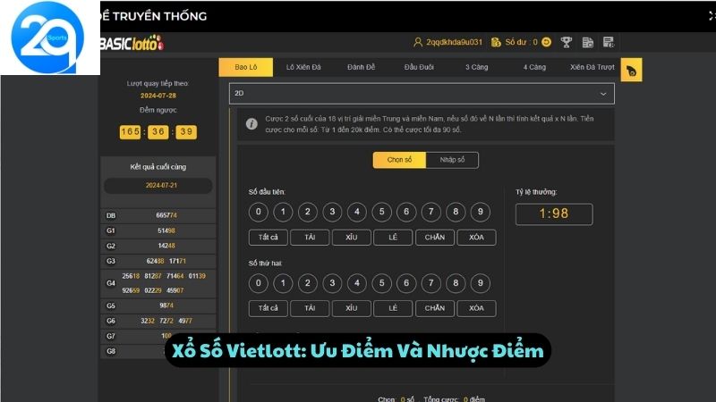 Xổ Số Vietlott: Ưu Điểm Và Nhược Điểm