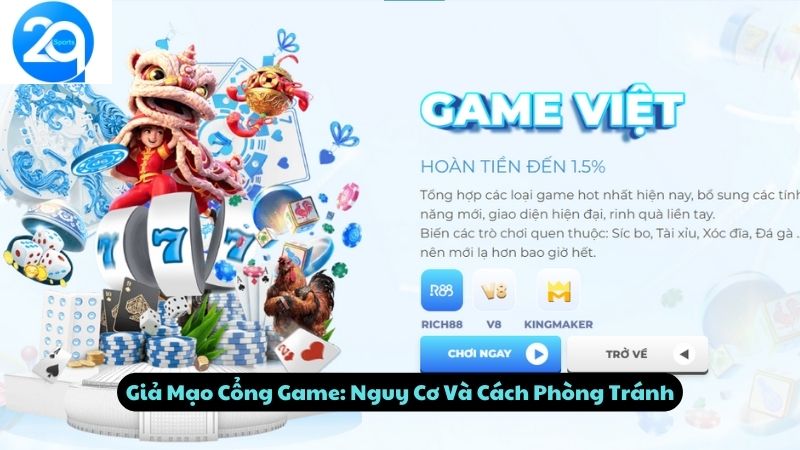 Hướng Dẫn Phòng Ngừa Giả Mạo Cổng Game Trên 2Q