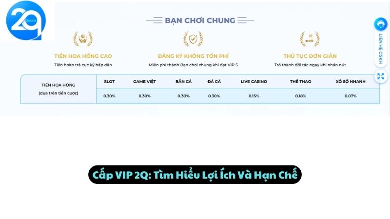 Quyền Lợi VIP Trên 2Q: Lợi Thế Và Thiệt Thòi