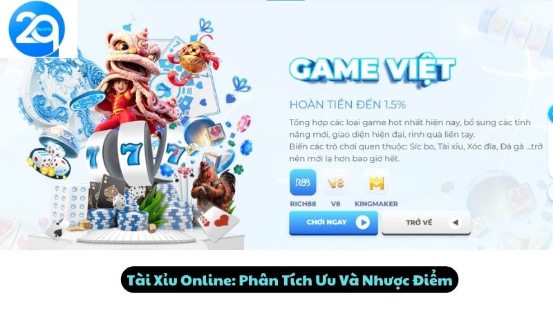 Tài Xỉu Online: Phân Tích Ưu Và Nhược Điểm