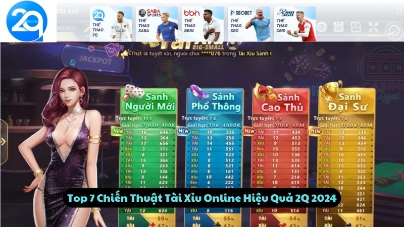 Top 7 Chiến Thuật Tài Xỉu Online Hiệu Quả 2Q 2024