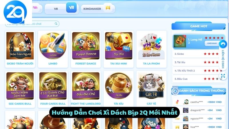 Hướng Dẫn Chơi Xì Dách Bịp 2Q Mới Nhất