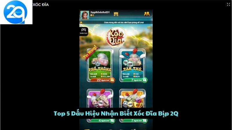 Top 5 Dấu Hiệu Nhận Biết Xóc Đĩa Bịp 2Q