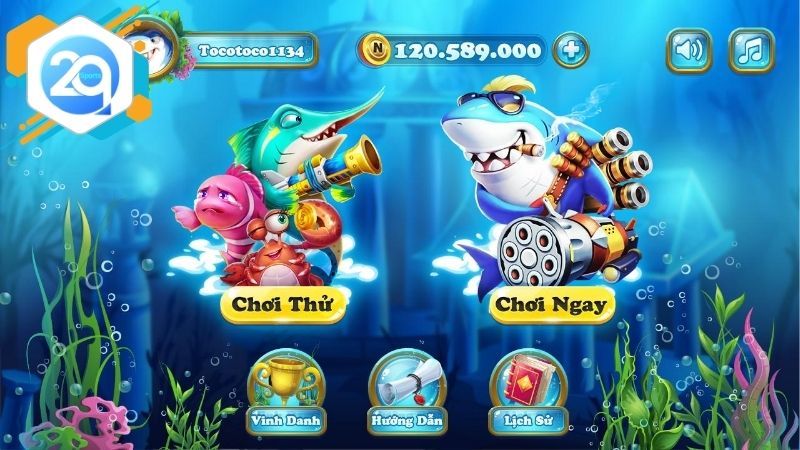 Chiến thuật ngắm bắn vào các loài cá phù hợp đúng với mức độ