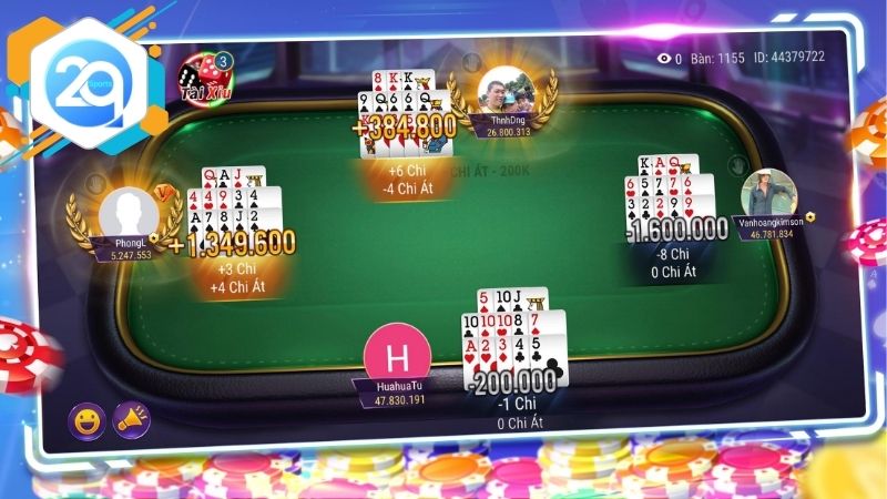 Các loại game bài Việt đổi thưởng 2Q phổ biến thu hút người chơi