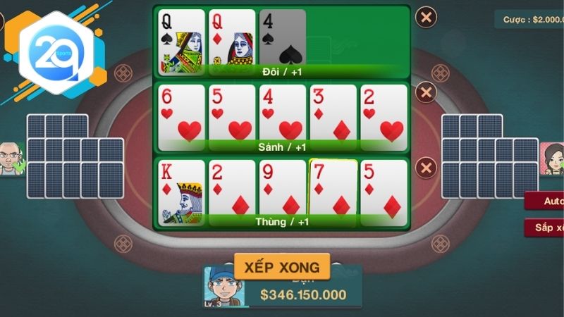 Quy định và luật chơi cần nắm rõ khi chơi mậu binh đổi thưởng 2Q