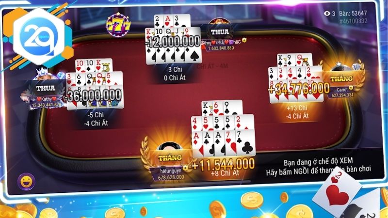Các chiến thuật và mẹo chơi mậu binh đổi thưởng 2Q hiệu quả